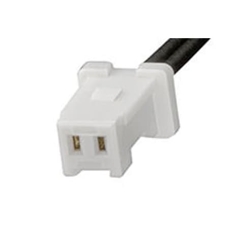 Molex Rectangular Cable Assemblies Pico-Clasp 2Ckt Cbl Assy Sr 600Mm White 151330206